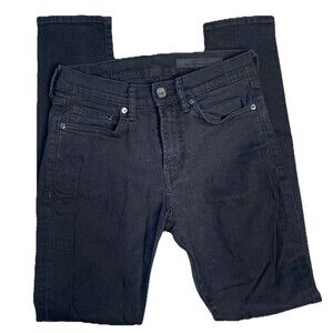 &Denim By H&M No Fade Black Skinny Jean Men Size 28